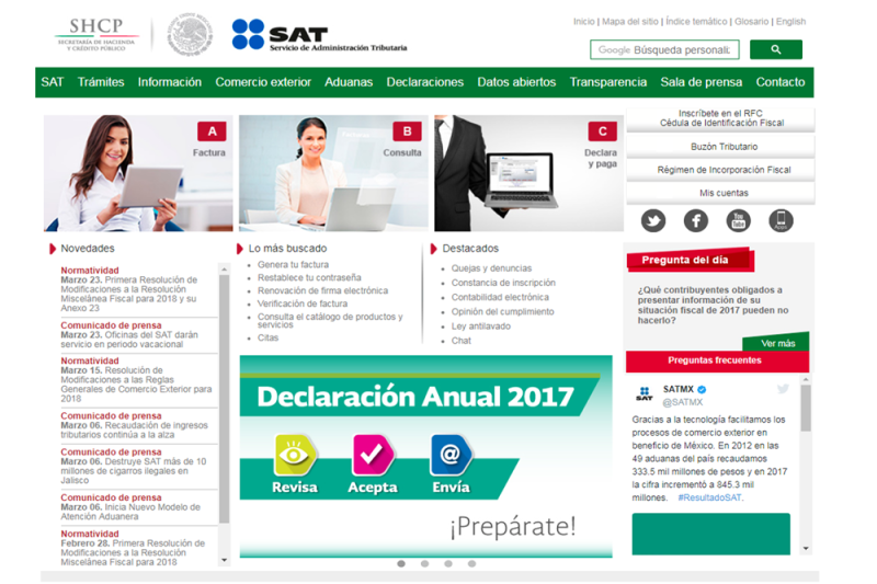 ¡Listo el Declarasat 2018!