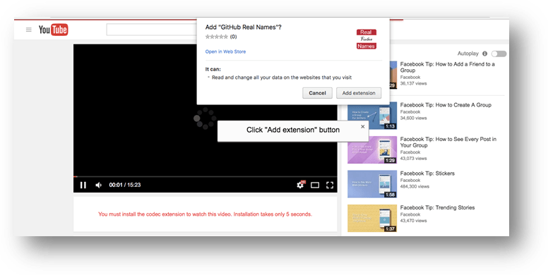 espejo youtube