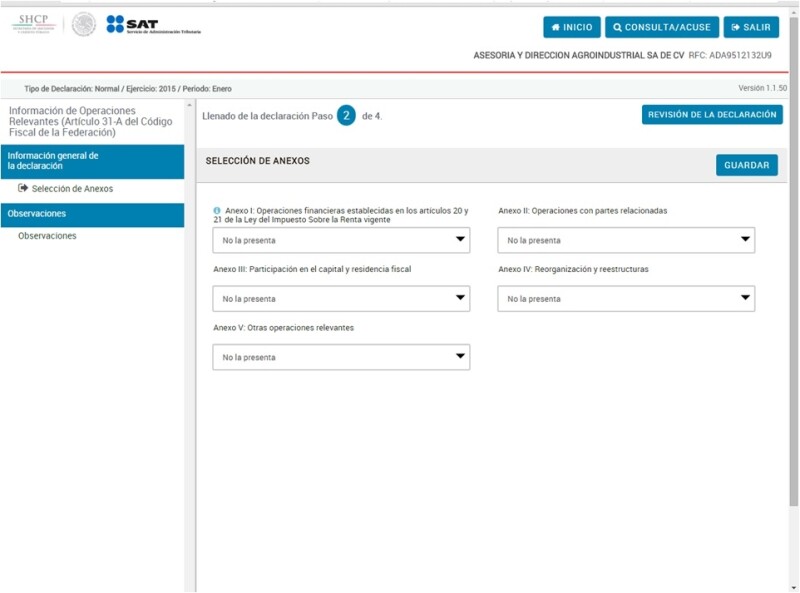 Cómo declarar las operaciones relevantes | IDC